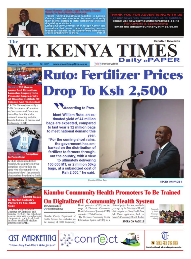 Aug 3, 2023 Mt Kenya Times ePAPER_001
