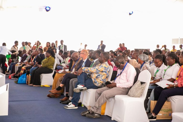Delegates follow proceedings during the final day of Africa Climate Summit in Nairobi