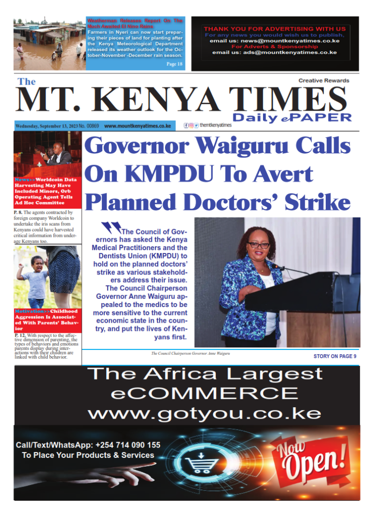 Sep 13, 2023 Mt Kenya Times ePAPER_001