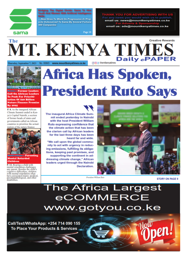 Sep 7, 2023 Mt Kenya Times ePAPER_001