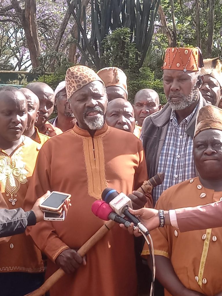Capt. Kung'u Muigai, National Patron Kiama Kia Ma