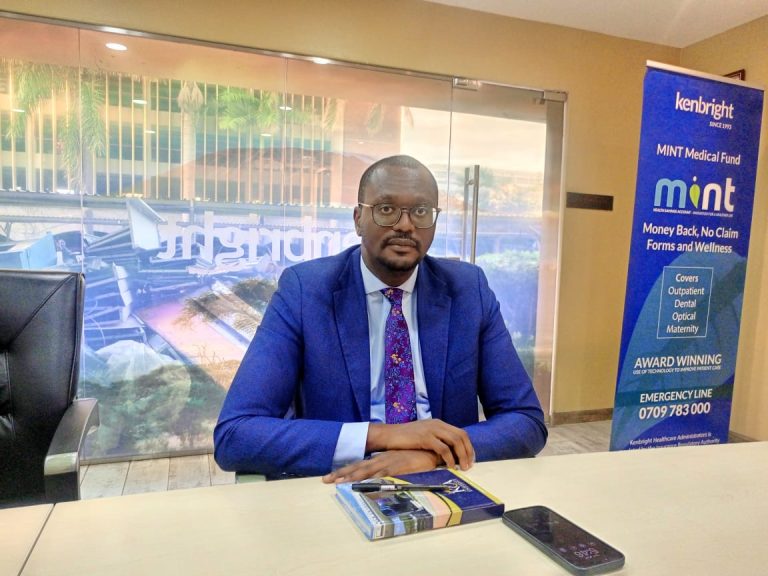 Managing Director of Kenbright Ezekiel Macharia