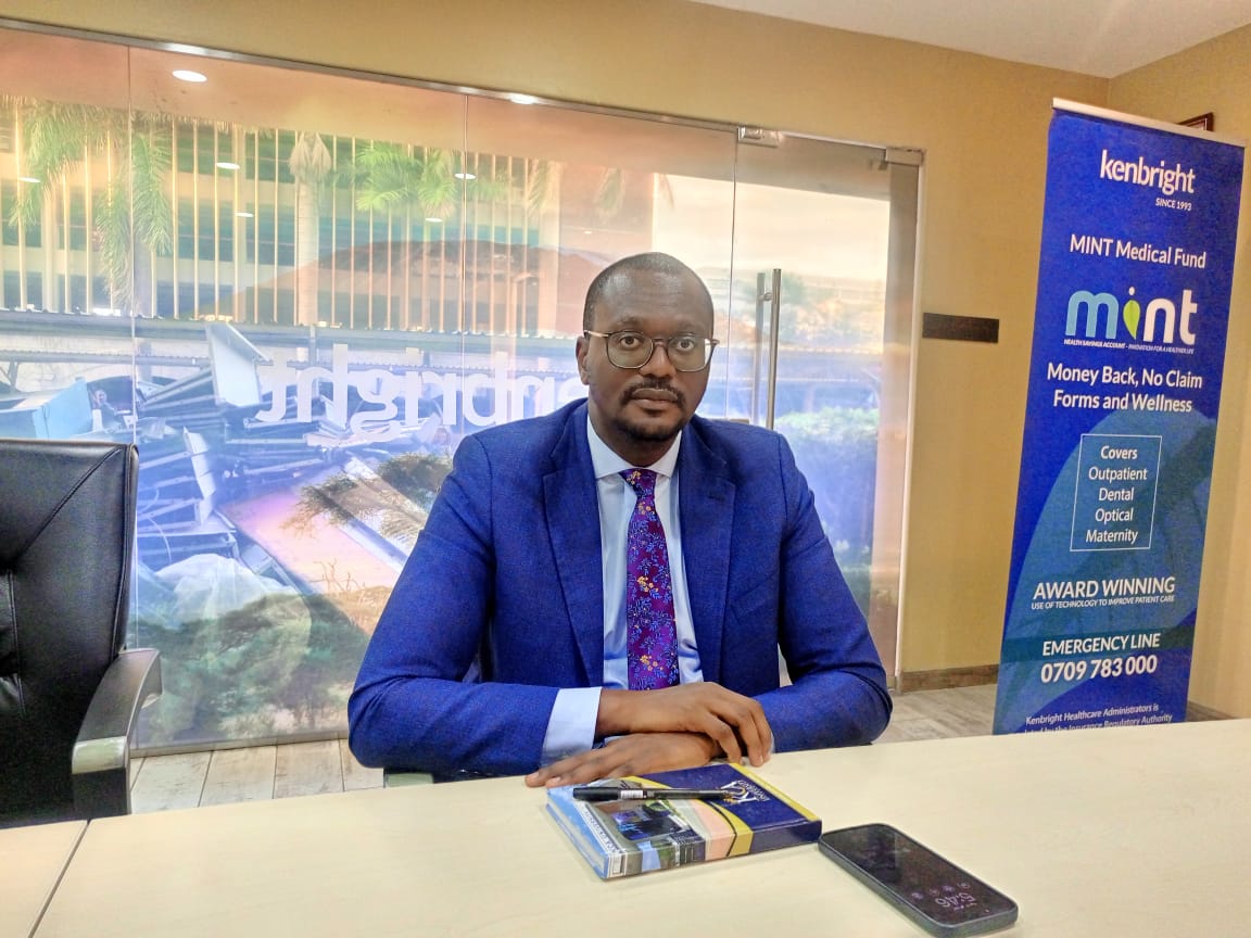 Managing Director of Kenbright Ezekiel Macharia