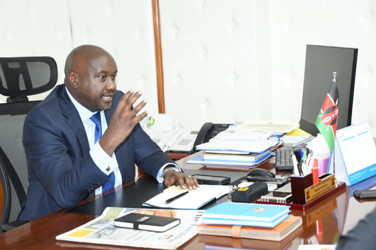 Mr. Amos Gathetha, the Permanent Secretary of Kenya's Civil Service