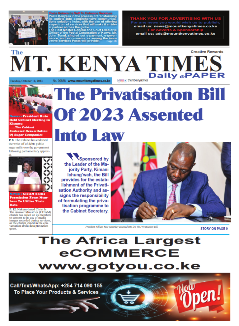 Oct 10, 2023 Mt Kenya Times ePAPER_001
