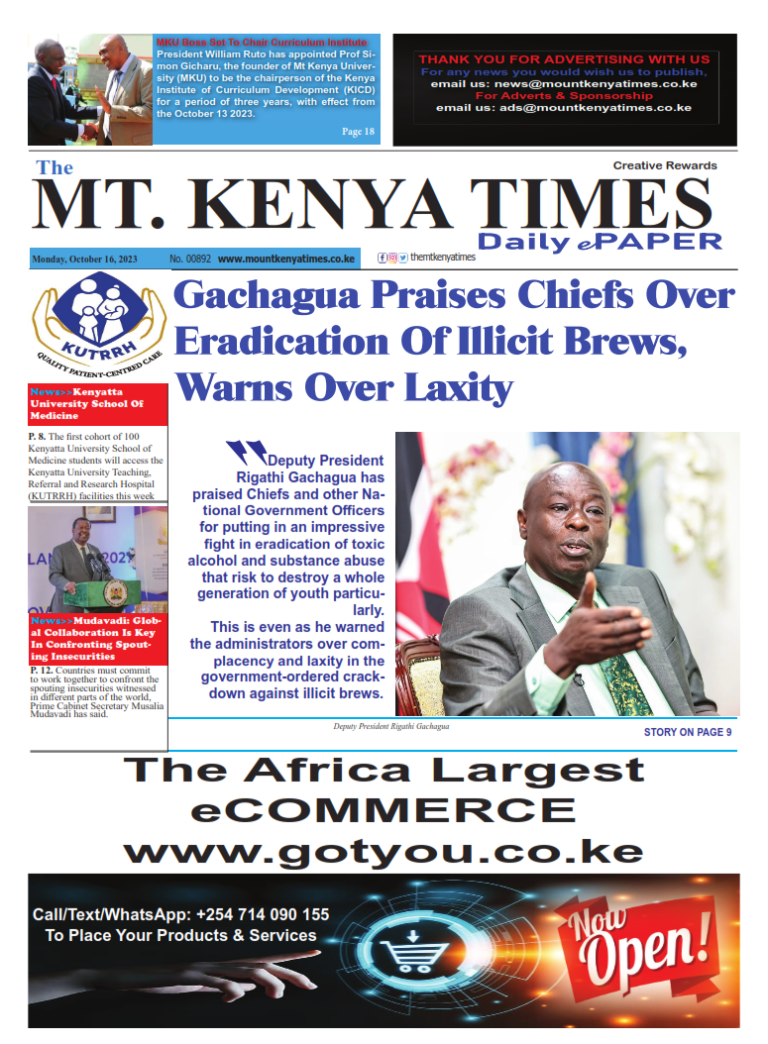 Oct 16, 2023 Mt Kenya Times ePAPER_001