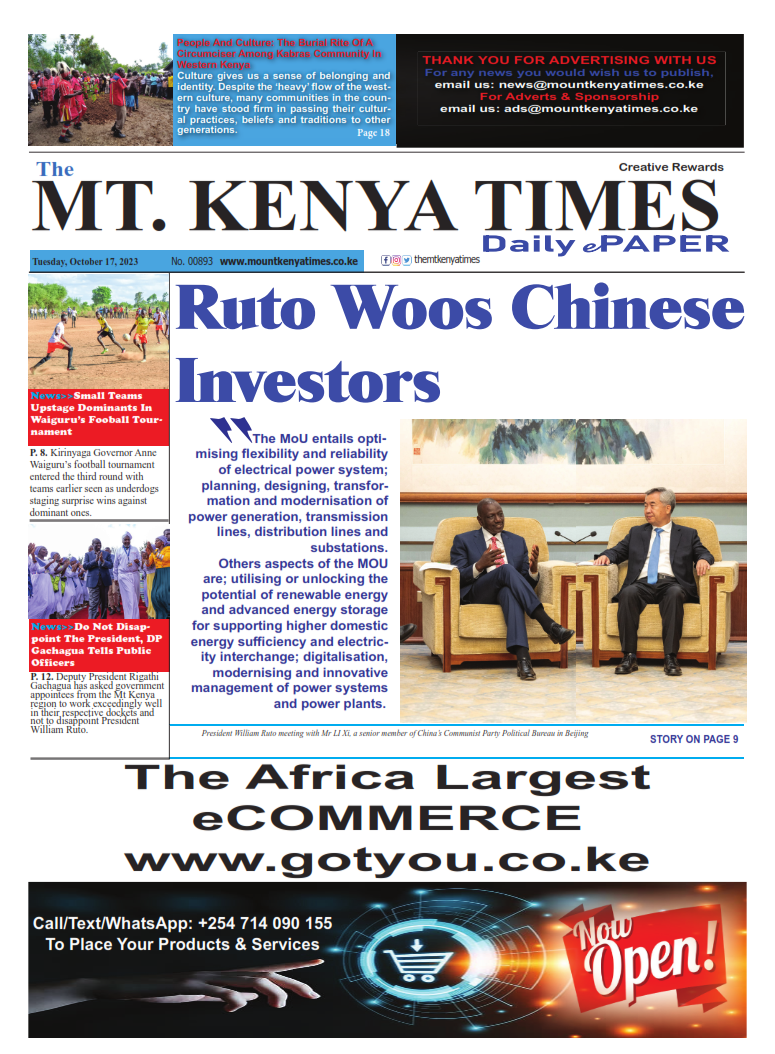 Oct 17, 2023 Mt Kenya Times ePAPER_001