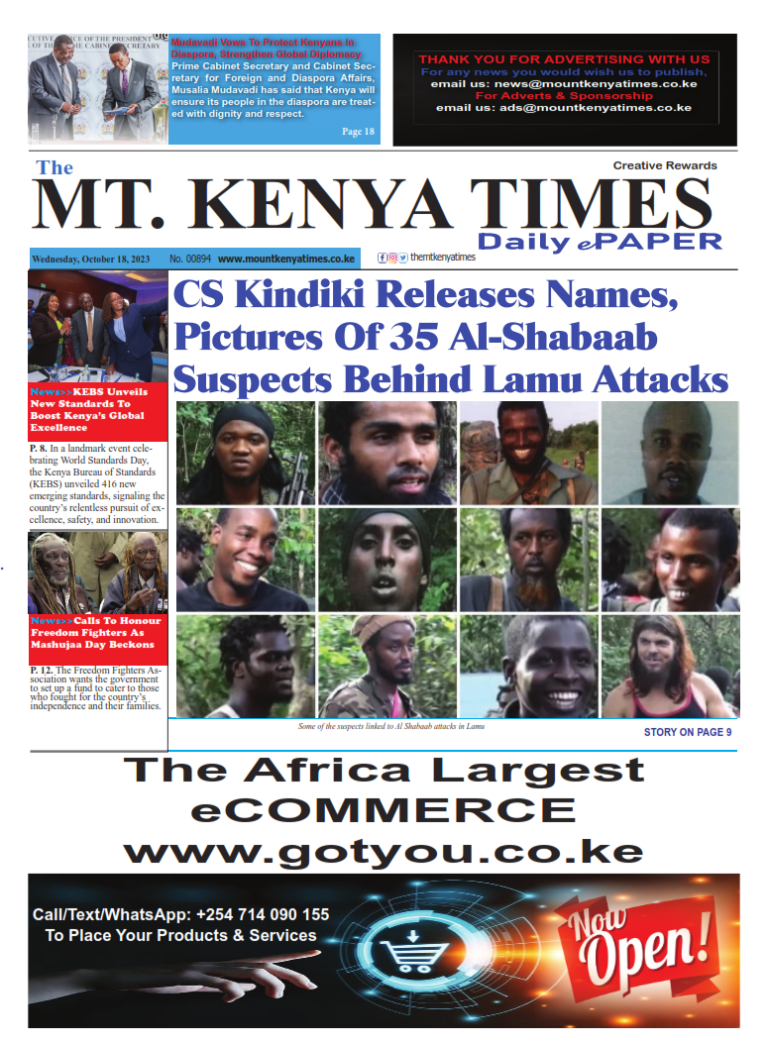 Oct 18, 2023 Mt Kenya Times ePAPER_001