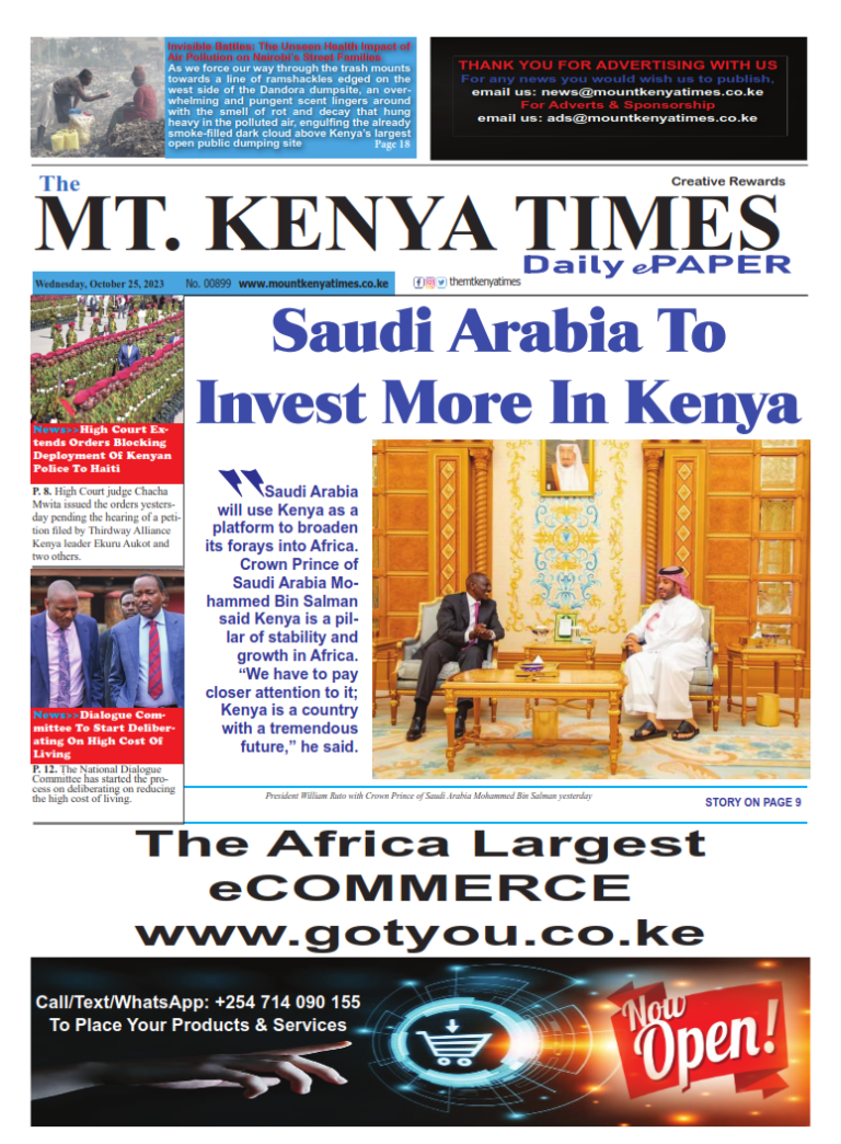 Oct 25, 2023 Mt Kenya Times ePAPER_001