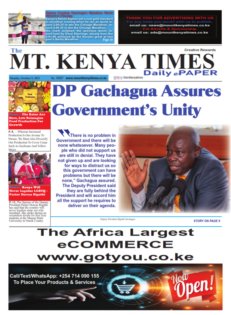 Oct 9, 2023 Mt Kenya Times ePAPER_001