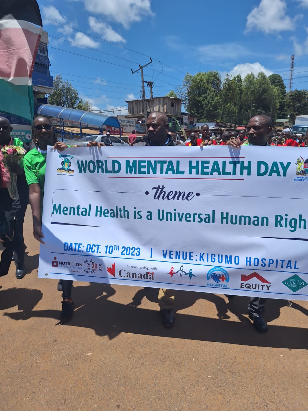 World Mental Health Day celebration in Murang’a