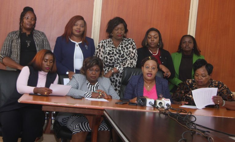 A section Mt. Kenya women legislators.