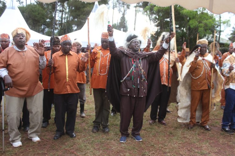 Coronation Of Gikambura Sub County Kiama Kia Ma Patron Elder Njunge Mukirae