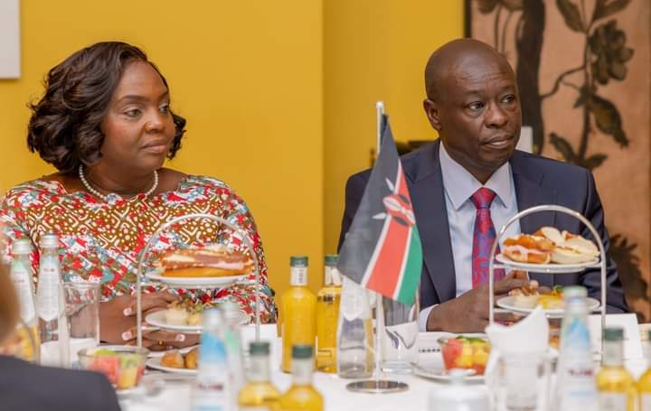 Deputy President Rigathi Gachagua and his spouse Pastor Dorcas in Bavaria, Germany