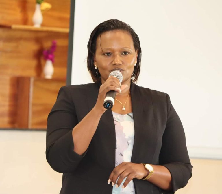 KEWOPA Chairperson & Kajiado Woman Representative Leah Sankaire