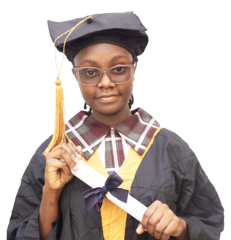 Maina Vanessa 418 marks (top performer)