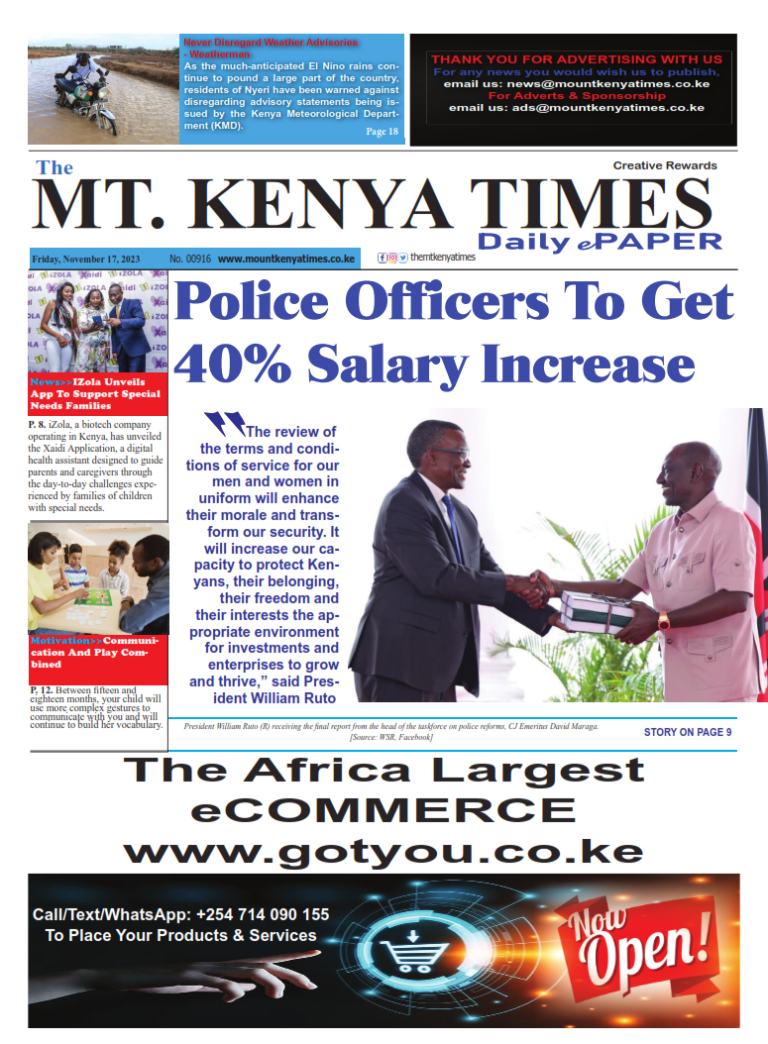Nov 17, 2023 Mt Kenya Times ePAPER_001