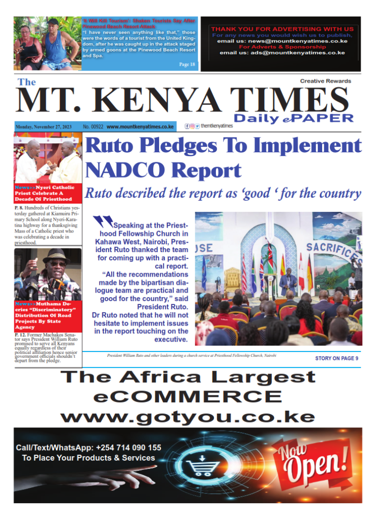 Nov 27, 2023 Mt Kenya Times ePAPER_001