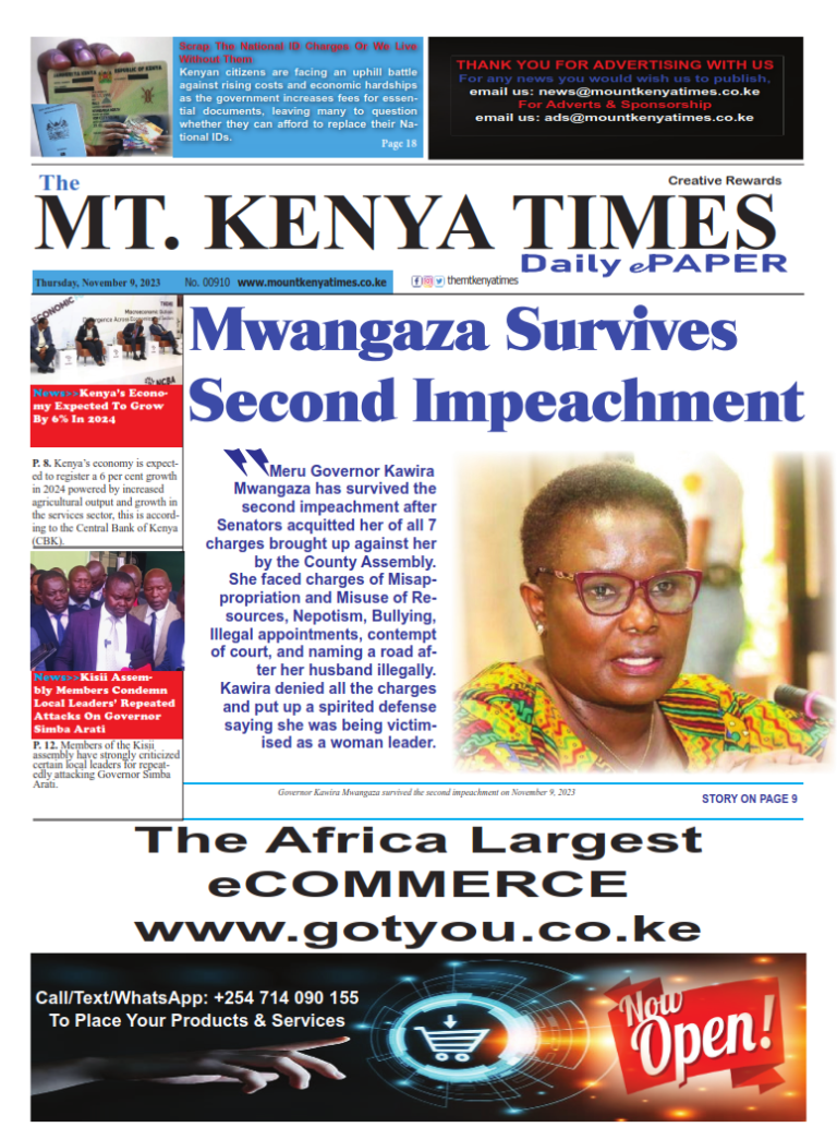 Nov 9, 2023 Mt Kenya Times ePAPER_001