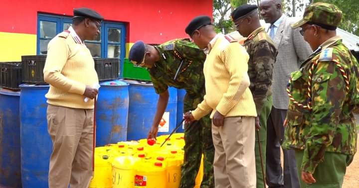 Police Seize Ethanol