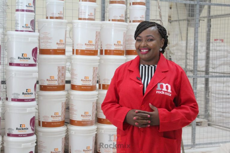 Rockmix Paints CEO Rosemary Murugi