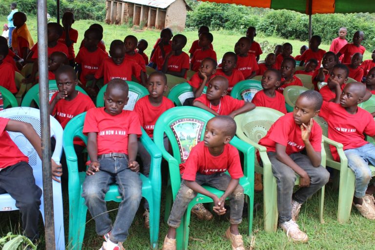 Boys who underwent circumcision.