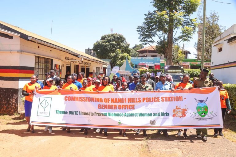 Commissioning of Nandi Hills Police Station Gender office
