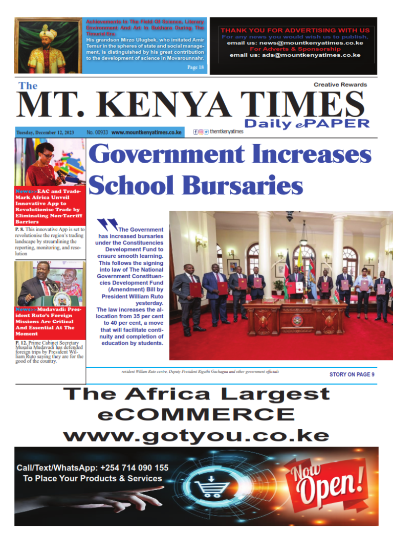 Dec 12, 2023 Mt Kenya Times ePAPER_001