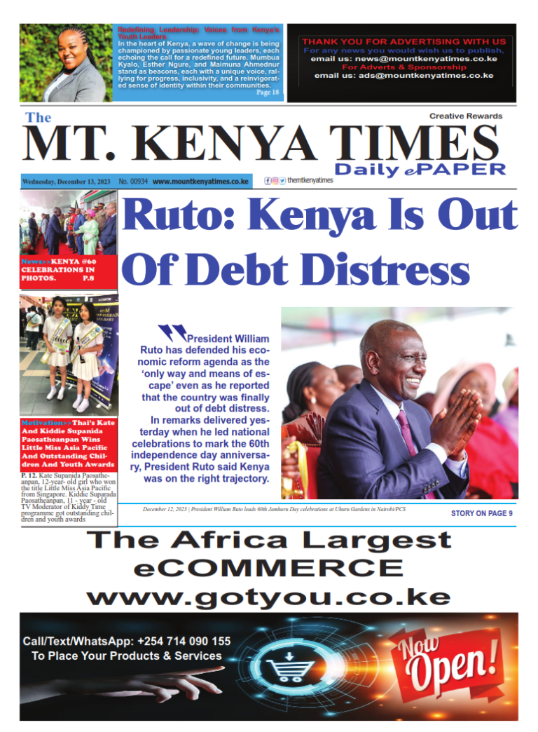 Dec 13, 2023 Mt Kenya Times ePAPER_001