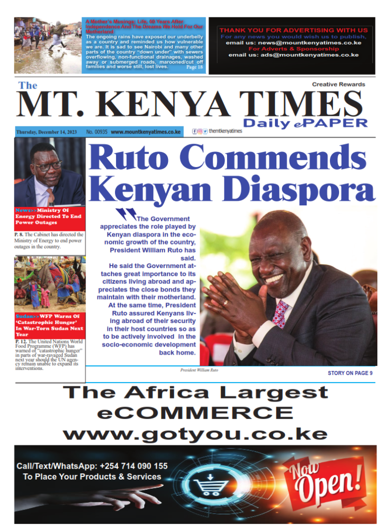 Dec 14, 2023 Mt Kenya Times ePAPER_001