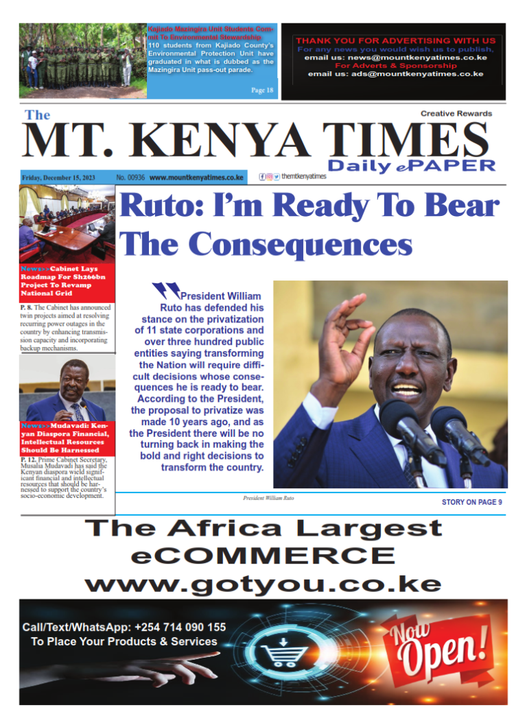 Dec 15, 2023 Mt Kenya Times ePAPER_001
