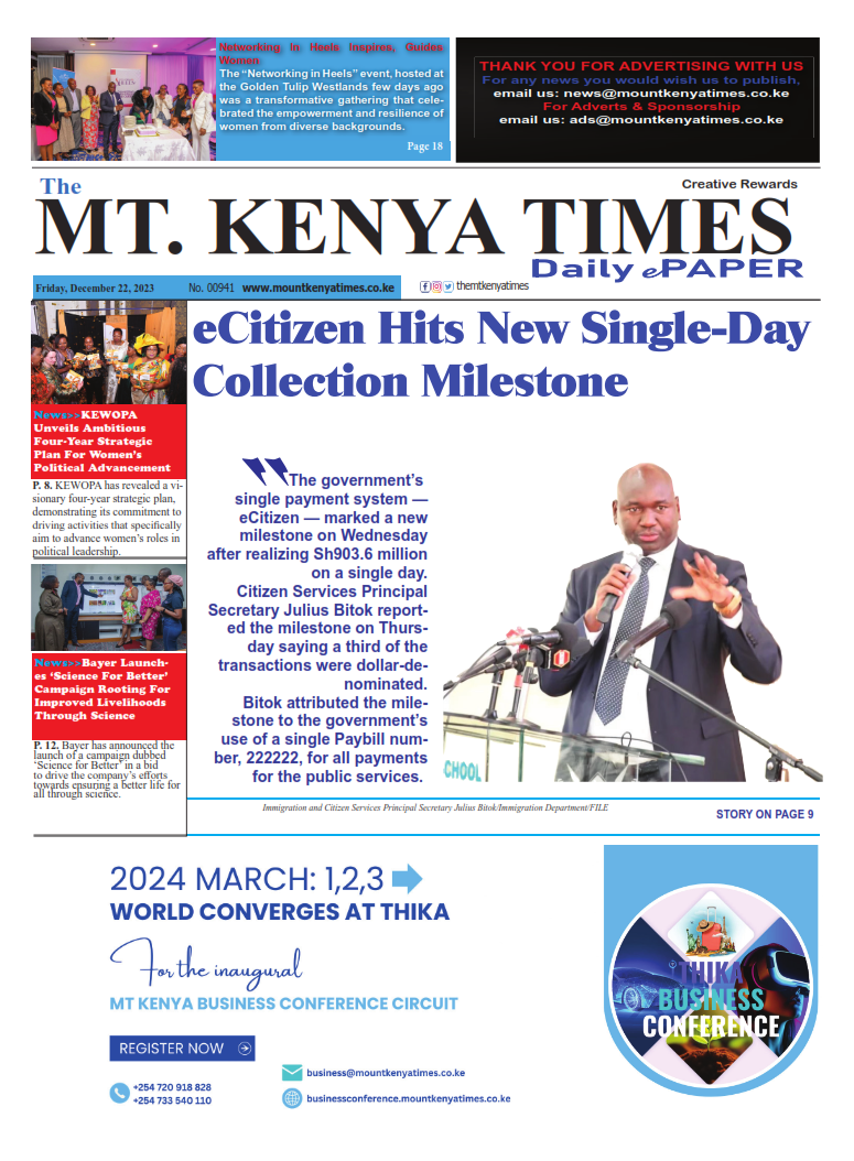 Dec 22, 2023 Mt Kenya Times ePAPER_001