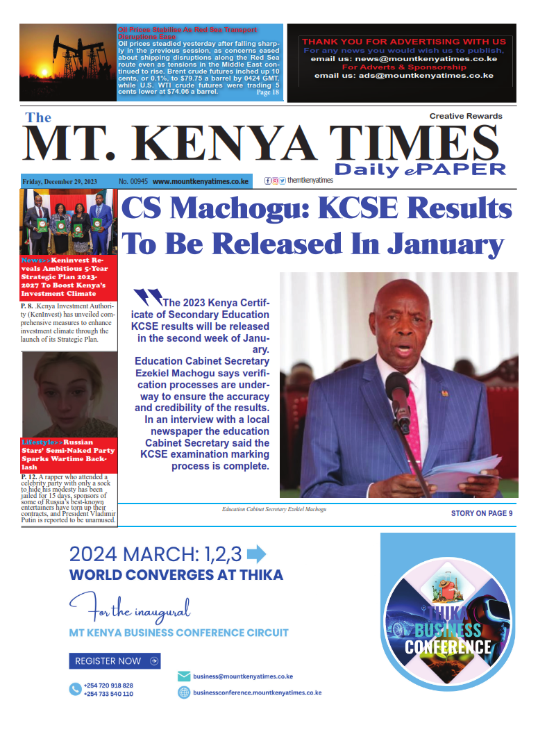 Dec 29, 2023 Mt Kenya Times ePAPER_001
