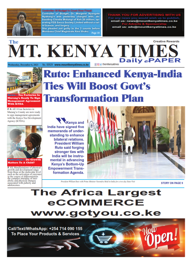 Dec 6, 2023 Mt Kenya Times ePAPER_001