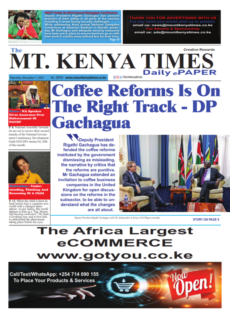 Dec 7, 2023 Mt Kenya Times ePAPER_001