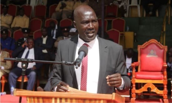 Eng. Barorot presiding over Jamhuri Day Celebrations at Ziwa, Soy Sub County, Uasin Gishu. Photo by Ekuwam Sylvester.