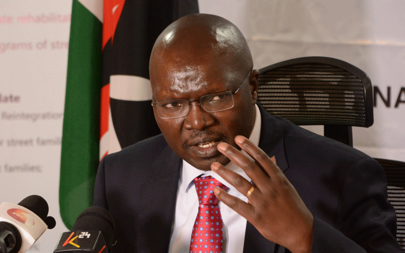 MSMEs Cabinet Secretary Simon Chelugui