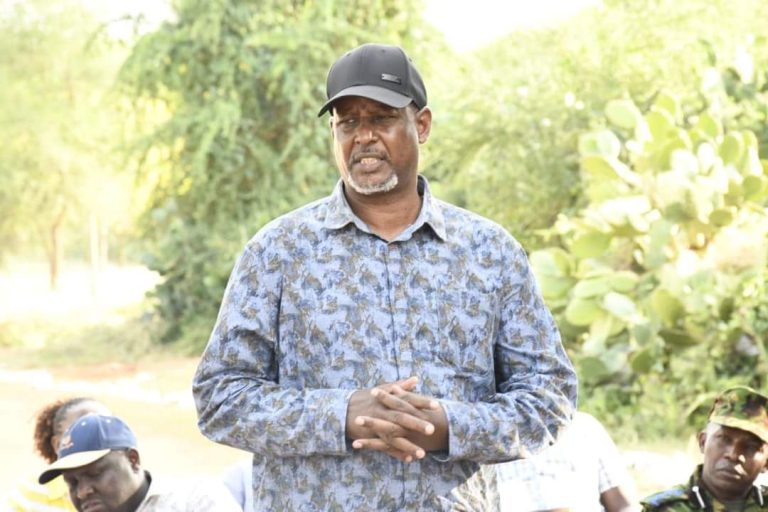Saku MP Dido Rasso who is the committee's vice chair