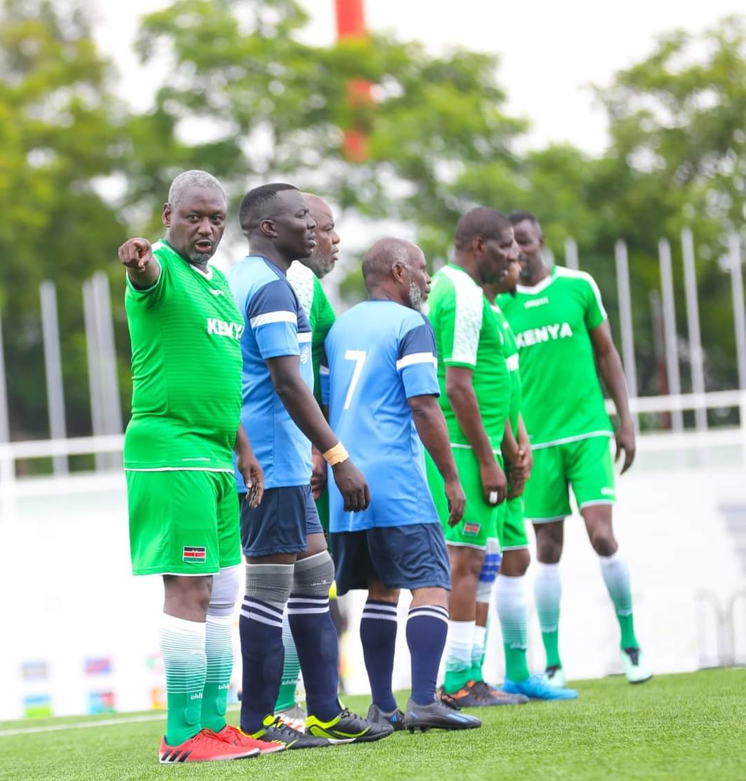 Team Kenya led by Rarieda MP Hon. Dr. Otiende Amollo (Captain)