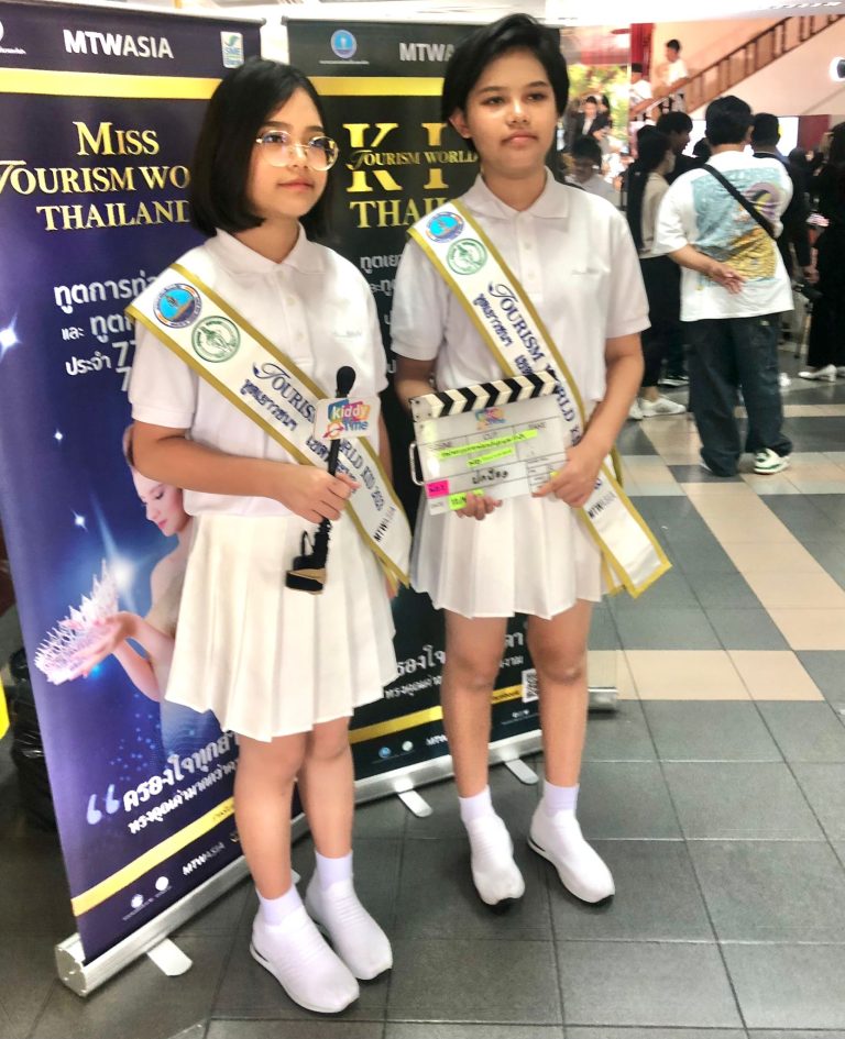 Thai's Kate And Kiddie Supanida Paosatheanpan Wins Little Miss Asia Pacific And Outstanding Children And Youth Awards