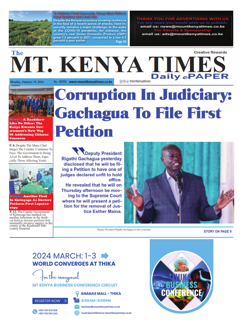 Jan 15, 2024 Mt Kenya Times ePAPER_001