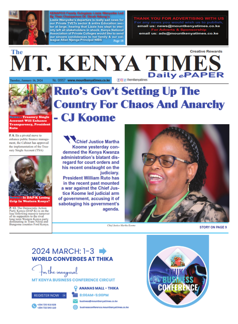 Jan 16, 2024 Mt Kenya Times ePAPER_001