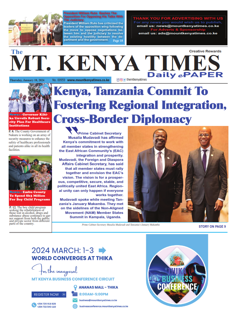 Jan 18, 2024 Mt Kenya Times ePAPER_001