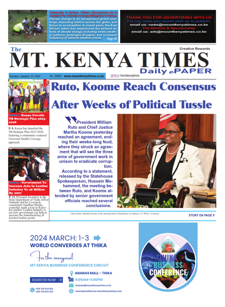 Jan 23, 2024 Mt Kenya Times ePAPER_001