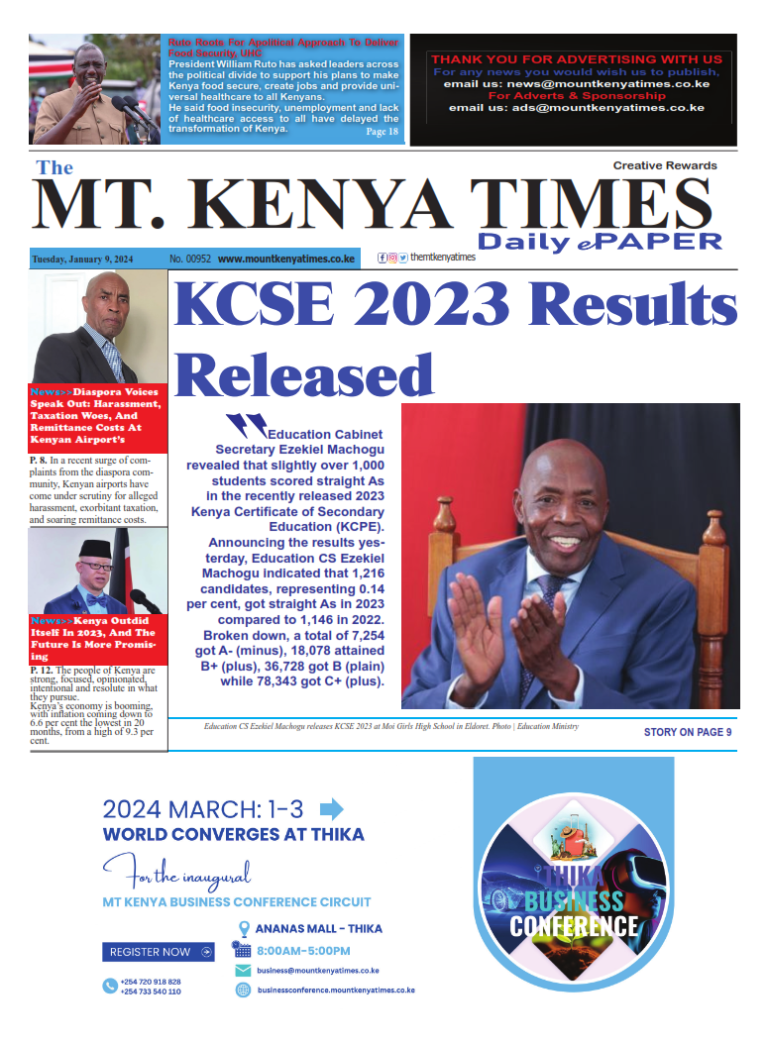 Jan 9, 2024 Mt Kenya Times ePAPER_001
