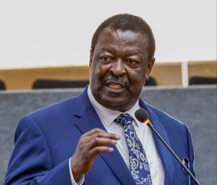 Prime Cabinet Secretary (CS) and CS for Foreign Affairs Musalia Mudavadi