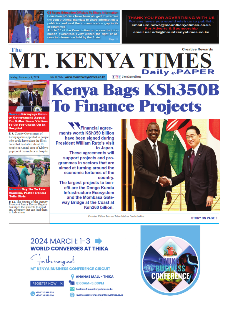 Feb 9, 2024 Mt Kenya Times ePAPER_001