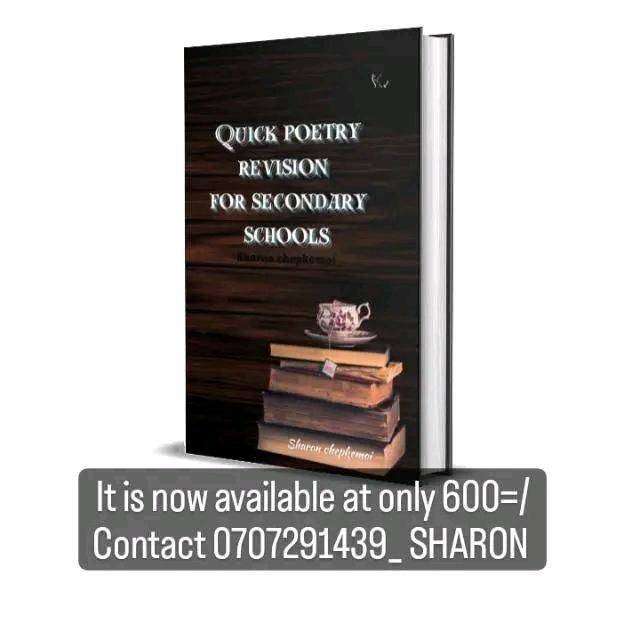QUICK revision poetry for secondary school