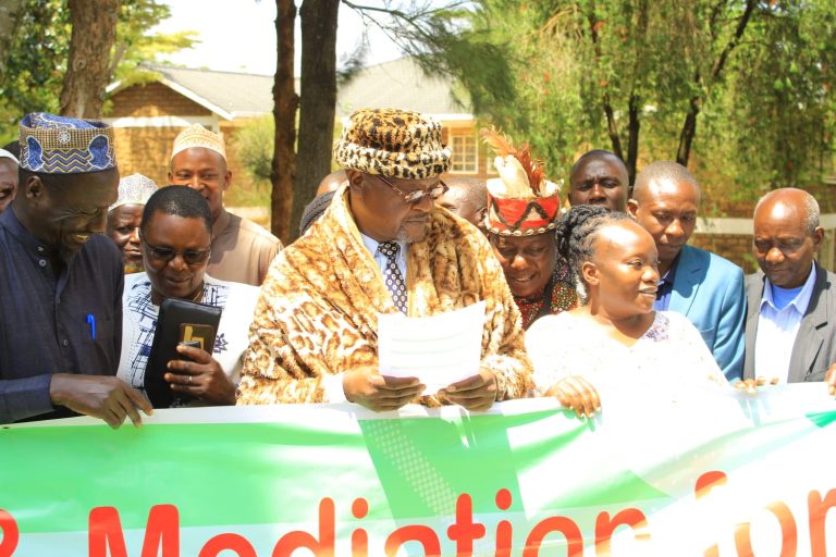Religious groups, including the Kenya Conference of Catholic Bishops (KCCB), National Council of Churches of Kenya (NCCK), USAID, SUPKEM, and community-based organizations