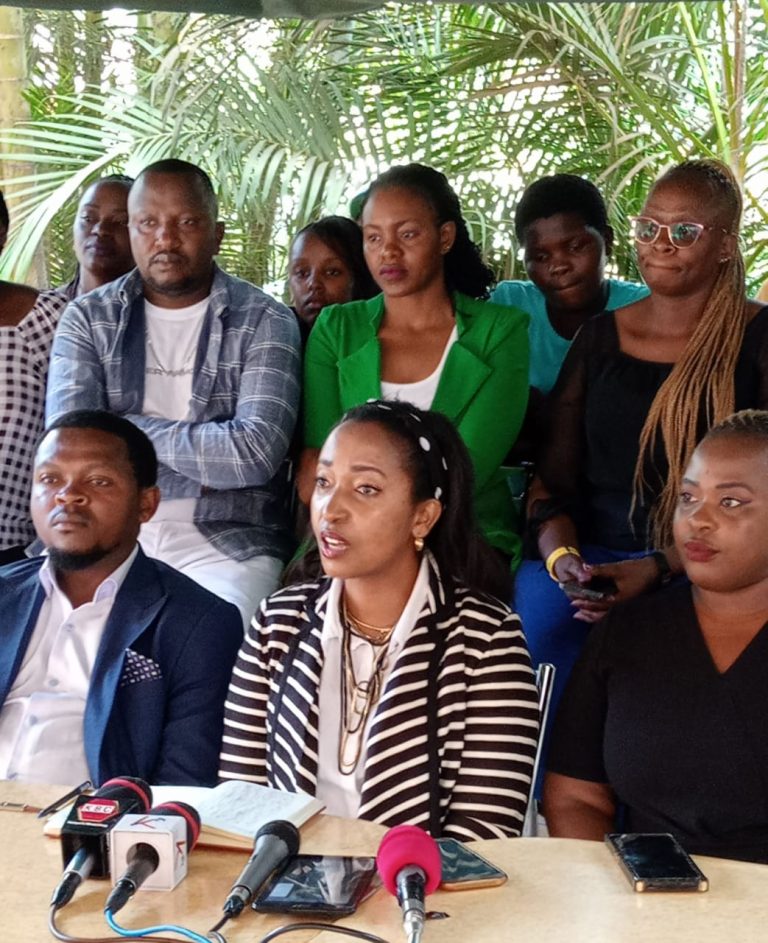 Roysambu Women Led By Faith Mwaura Threaten To Strip Down